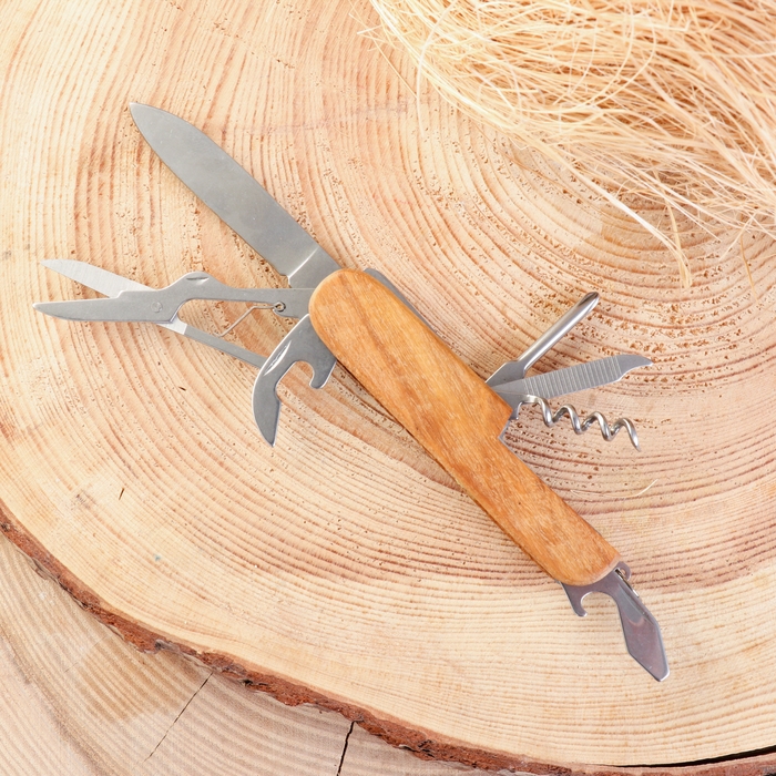 Нож многофункциональный 7в1, 15см, клинок 60/2мм Нож многофункциональный 7в1, 15см, клинок 60/2мм