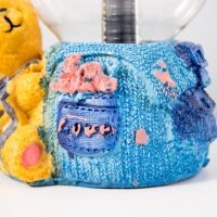 Плазменный шар "Мишка идет в поход", 17 см RISALUX Плазменный шар "Мишка идет в поход", 17 см RISALUX