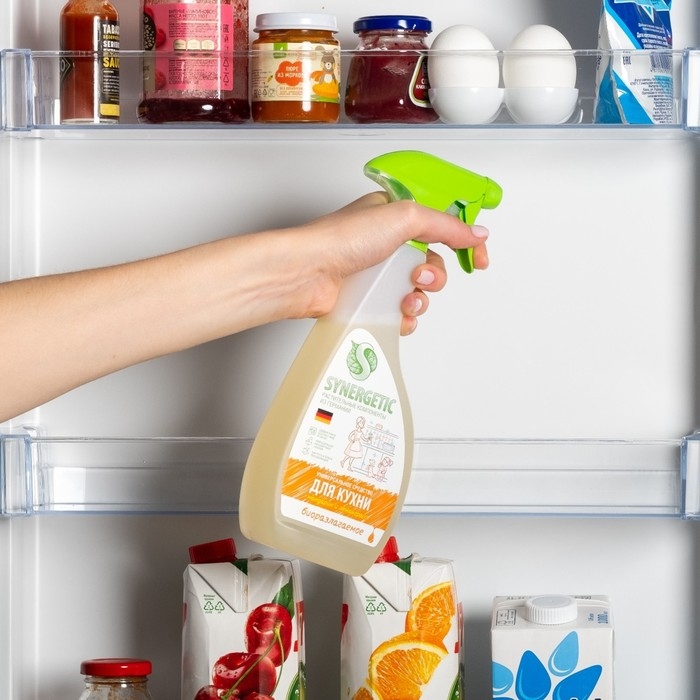 Универсальное средство SYNERGETIC &laquo;Мандарин&raquo;, для кухонных поверхностей,гипоаллергенное,500 мл