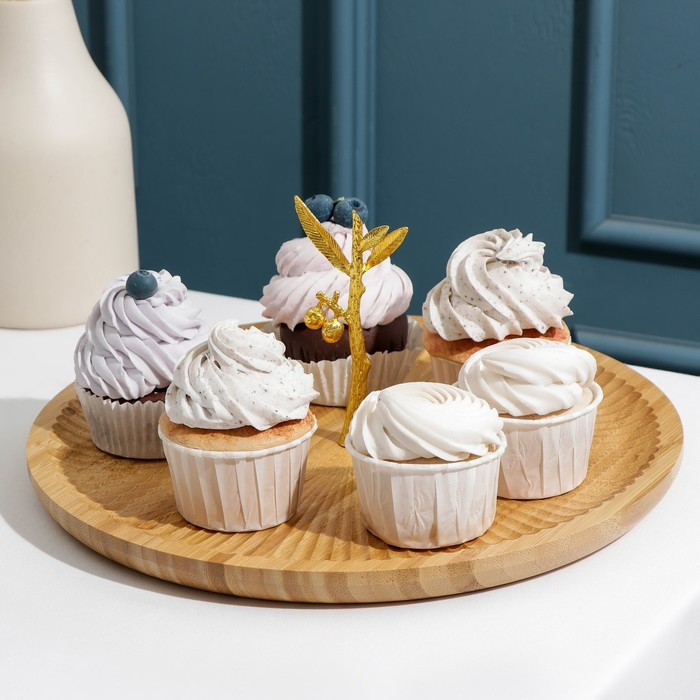 Блюдо для подачи «Древо», d=29,5 см, бамбук Блюдо для подачи «Древо», d=29,5 см, бамбук