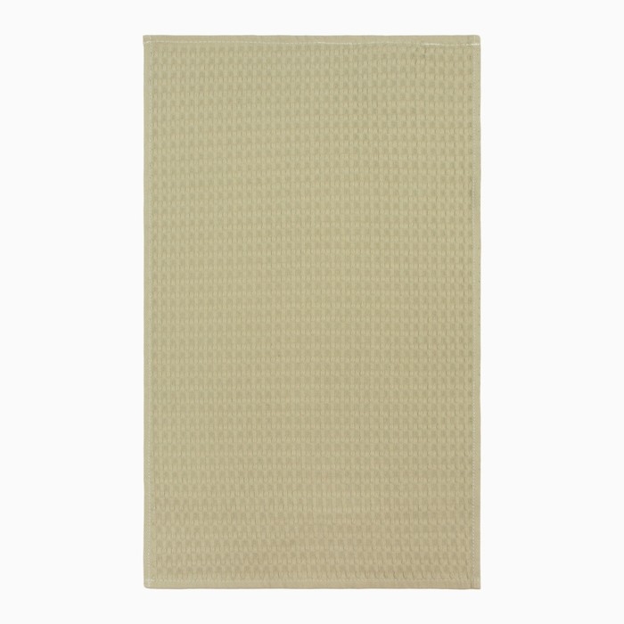 Набор кух.полотенец "Доляна" оливковый 35х60см-2шт., 100% хл, вафля, 220 гр/м2