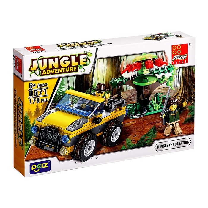 Конструктор Джунгли &laquo;Исследователи&raquo;, 179 деталей
