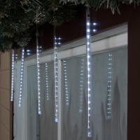 Гирлянда «Сосулька» тающая 0.3 м, IP44, прозрачная нить, 18 LED, свечение белое, переливы, 220 В Гирлянда «Сосулька» тающая 0.3 м, IP44, прозрачная нить, 18 LED, свечение белое, переливы, 220 В