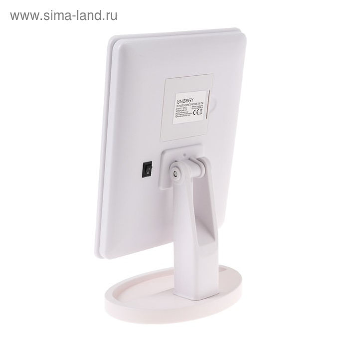 Зеркало ENERGY EN-704, подсветка, 26 х 17 х 12 см, 4хАА Зеркало ENERGY EN-704, подсветка, 26 х 17 х 12 см, 4хАА