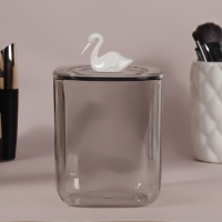 Органайзер для хранения «Пеликан», с крышкой, 9 × 9 × 13,5 см, цвет прозрачный Органайзер для хранения «Пеликан», с крышкой, 9 × 9 × 13,5 см, цвет прозрачный