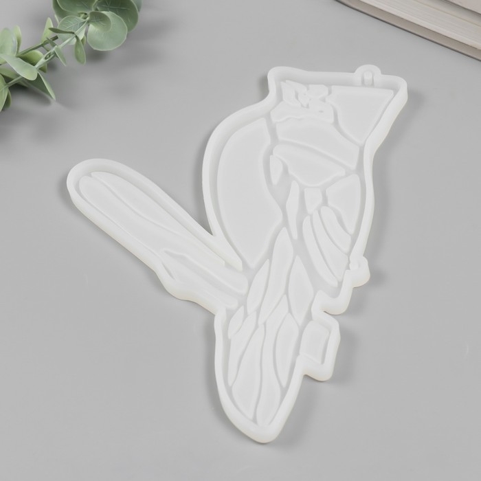 Молд силикон Молд силикон "Свиристель на ветке" 22,5х18х0,8 см