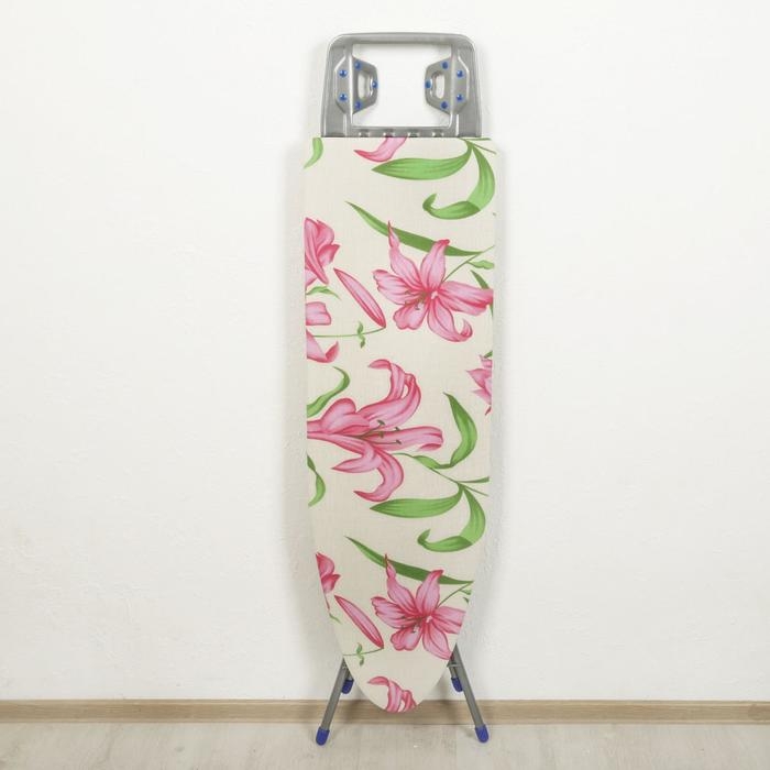 Доска гладильная Nika &laquo;Белль Классик 1&raquo;, 111,5&times;34,5 см, два положения высоты 70, 80 см, европодставка, рисунок микс