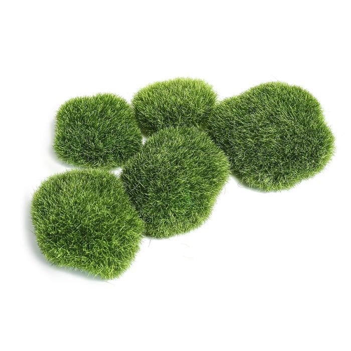 Мох искусственный &laquo;Камни&raquo;, набор 5 шт., Greengo