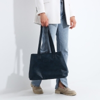 Сумка-мешок на молнии цвет синий Сумка-мешок на молнии цвет синий