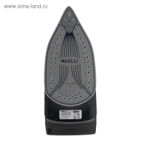 Утюг KELLI KL-1645, 2600 Вт, керамическая подошва, беспроводной, 320 мл, черный Утюг KELLI KL-1645, 2600 Вт, керамическая подошва, беспроводной, 320 мл, черный