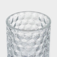 Конфетница стеклянная &laquo;Богема. Бантик&raquo;, 9,5&times;20 см