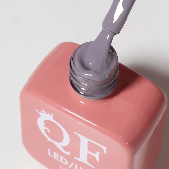 Гель лак для ногтей &laquo;SIMPLE&raquo;, 3-х фазный, 10 мл, LED/UV, цвет серый (109)