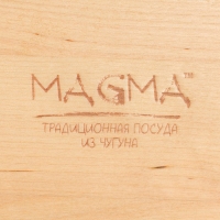 Сковорода чугунная Magma «Янсан», 21,5×16,5×4,4 см, индукция, цвет чёрный Сковорода чугунная Magma «Янсан», 21,5×16,5×4,4 см, индукция, цвет чёрный