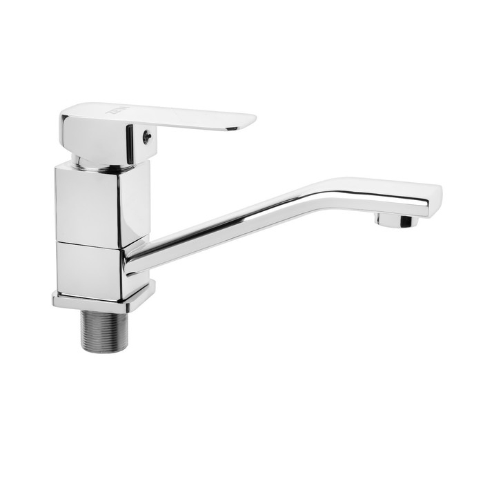 Смеситель для кухни ZEIN Z2482, квадрат, картридж керамика 35 мм, излив 15 см, без подводки Смеситель для кухни ZEIN Z2482, квадрат, картридж керамика 35 мм, излив 15 см, без подводки