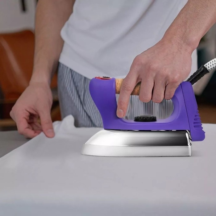 Отпариватель KT-9133, напольный, 1580 Вт, 1800 мл, 70 г/мин, &laquo;3 в 1&raquo;, фиолетовый