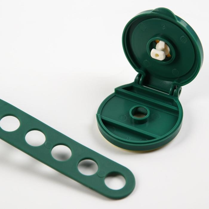 Блокиратор для дверей и ящиков &laquo;Мишка&raquo;, универсальный, гибкий, цвет зеленый, Крошка Я