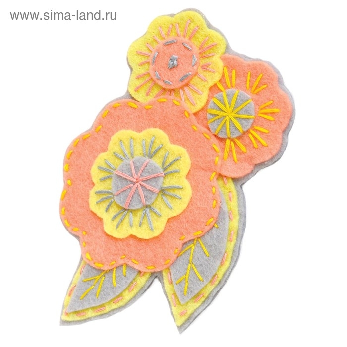 Фетр А4, 8 листов, 8 цветов, BRAUBERG "Пастельные цвета"