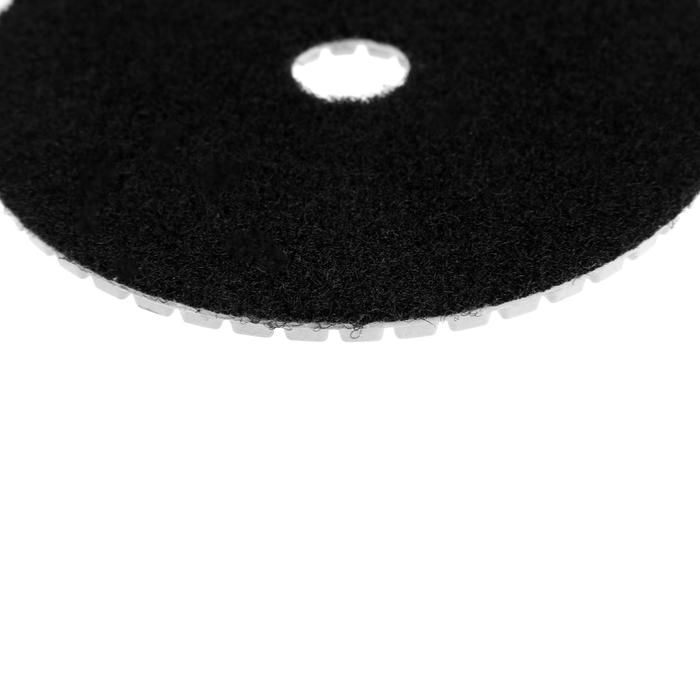 Алмазный гибкий шлифовальный круг ТУНДРА Алмазный гибкий шлифовальный круг ТУНДРА "Черепашка", для мокрой шлифовки, 100 мм, № 1500