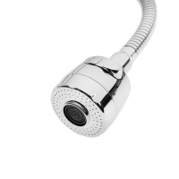 Смеситель для кухни ZEIN Z66350352, гибкий излив, картридж 40 мм, двухрежимный аэратор, хром Смеситель для кухни ZEIN Z66350352, гибкий излив, картридж 40 мм, двухрежимный аэратор, хром