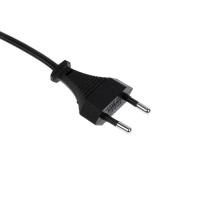 Шнур сетевой с вилкой, 2,5 м, ШВВП 2 х 0.5 мм2, черный Шнур сетевой с вилкой, 2,5 м, ШВВП 2 х 0.5 мм2, черный