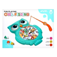 Рыбалка магнитная &laquo;Совушка&raquo;, 20 рыбок, 2 удочки