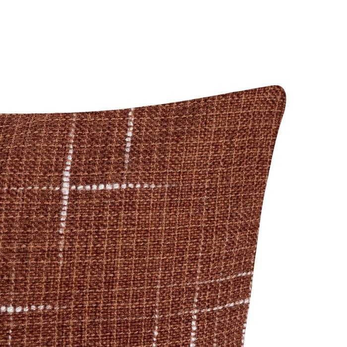 Наволочка декоративная Этель «Классика», цвет коричневый, 43*43 см, 100% п/э Наволочка декоративная Этель «Классика», цвет коричневый, 43*43 см, 100% п/э