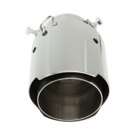 Насадка на глушитель, посадочный 63 мм, 12V, синяя подсветка, провод 15 см Насадка на глушитель, посадочный 63 мм, 12V, синяя подсветка, провод 15 см