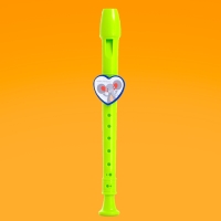 Игрушка музыкальная флейта &laquo;Зверята&raquo;, цвета МИКС