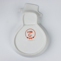 Новый год! Менажница новогодняя керамическая «Снеговик!», 14 х 20 х 3 см, цвет белый Новый год! Менажница новогодняя керамическая «Снеговик!», 14 х 20 х 3 см, цвет белый