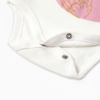 Боди Крошка Я "Фламинго", рост 74-80 см, белый Боди Крошка Я "Фламинго", рост 74-80 см, белый