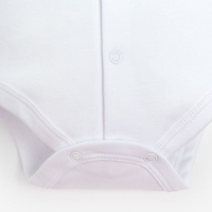 Боди Крошка Я Боди Крошка Я "Костюм", белый/голубой, МИКС, рост 62-68 см