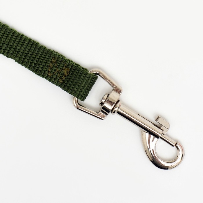 Поводок 3 м х 1,5 см, зелёный Поводок 3 м х 1,5 см, зелёный