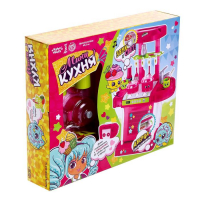 Кухня &laquo;Италия&raquo; в чемодане с корзиной, с аксессуарами, свет, звук, работает от батареек, высота 65,5 см