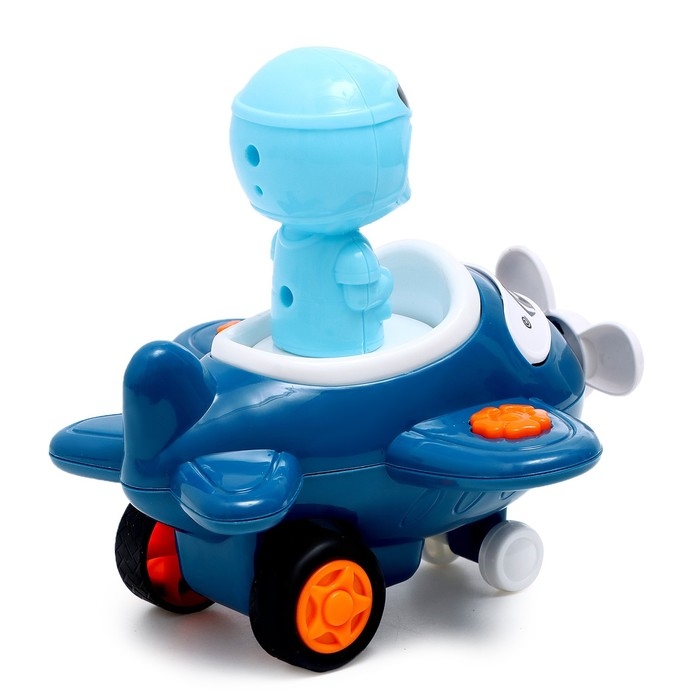 Самолет инерционный &laquo;Лайнер&raquo;, работает от нажатия, МИКС