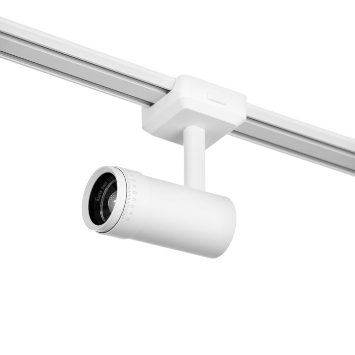 Светильник трековый SLIM Светильник трековый SLIM "Акцент" LED 9Вт 3000K-6000К 48V CRI90 белый 6х6х18,8см