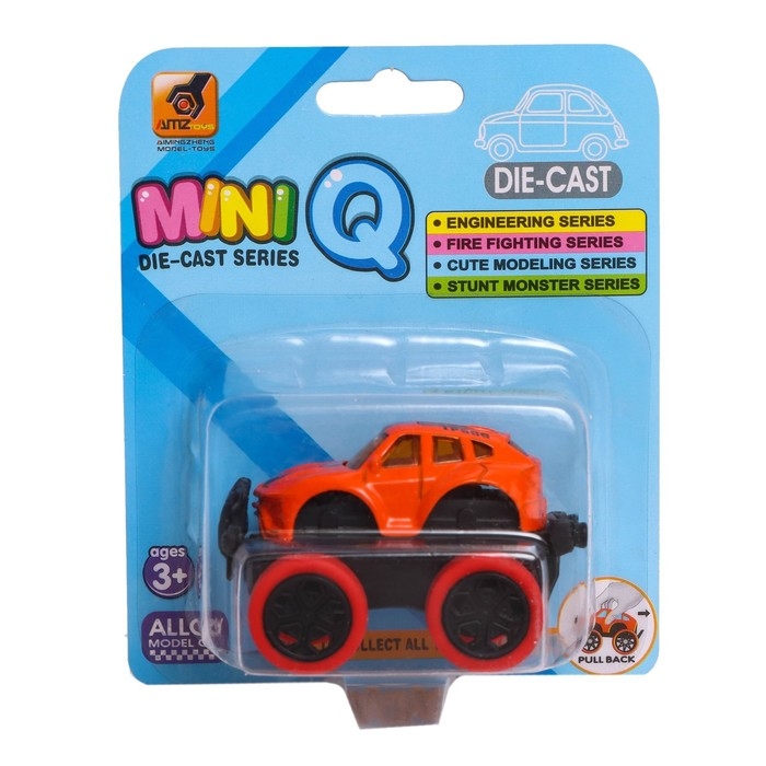 Джип металлический &laquo;Биг-Фут&raquo;, инерция, МИКС