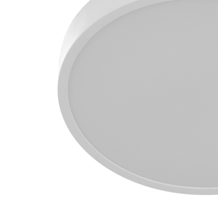 Светильник "Руми круглый" LED 38Вт 6000К белый 25,5х25,5х5 см