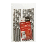 Сверло по металлу ЛОМ, HSS, цилиндрический хвостовик, 5.5 х 95 мм, 10 шт. Сверло по металлу ЛОМ, HSS, цилиндрический хвостовик, 5.5 х 95 мм, 10 шт.
