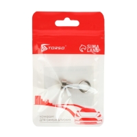 Магнит неодимовый TORSO с петлёй для авто, d-12 мм, сцепление 3 кг Магнит неодимовый TORSO с петлёй для авто, d-12 мм, сцепление 3 кг