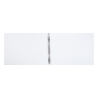 Альбом для акварели, масляной и акриловой краски В4, 16 листов на гребне "Русское поле", экстра белый блок, 180 г/м&sup2;