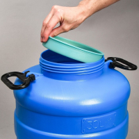 Фляга пищевая, 30 л, горловина 18.5 см, синяя Фляга пищевая, 30 л, горловина 18.5 см, синяя