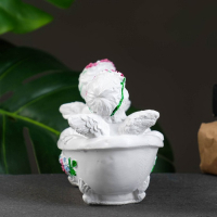 Фигура "Два ангелочка в ванной" 10х15см Фигура "Два ангелочка в ванной" 10х15см