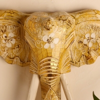 Сувенир дерево "Голова слона" 28х26х10,5 см Сувенир дерево "Голова слона" 28х26х10,5 см