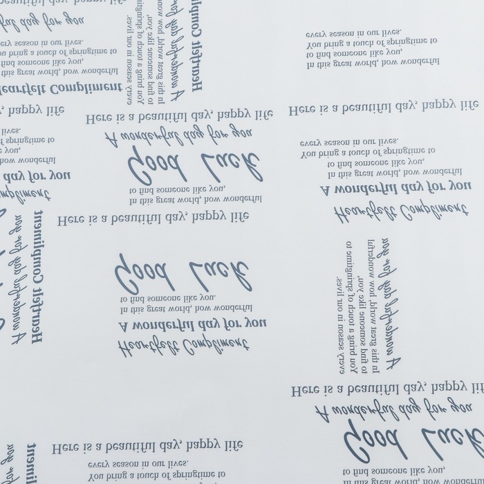 Пленка для цветов, матовая, "Комплимент тон", белый, 0,6 х 9м &plusmn;5%