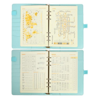 Органайзер "Пастель" А5, с хлястиком, 92 листа в линейку, обложка ПВХ, МИКС