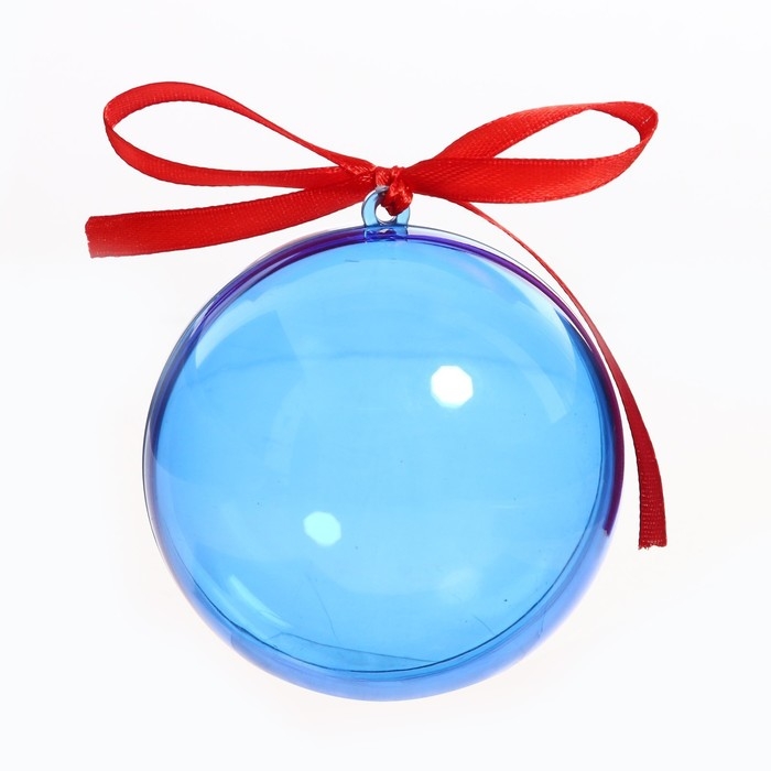 Заготовка - подвеска, раздельные части &laquo;Шар&raquo;, диаметр собранного 9 см