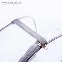 Сумка в роддом с косметичкой, набор 2 шт., цвет прозрачный/розовый Сумка в роддом с косметичкой, набор 2 шт., цвет прозрачный/розовый