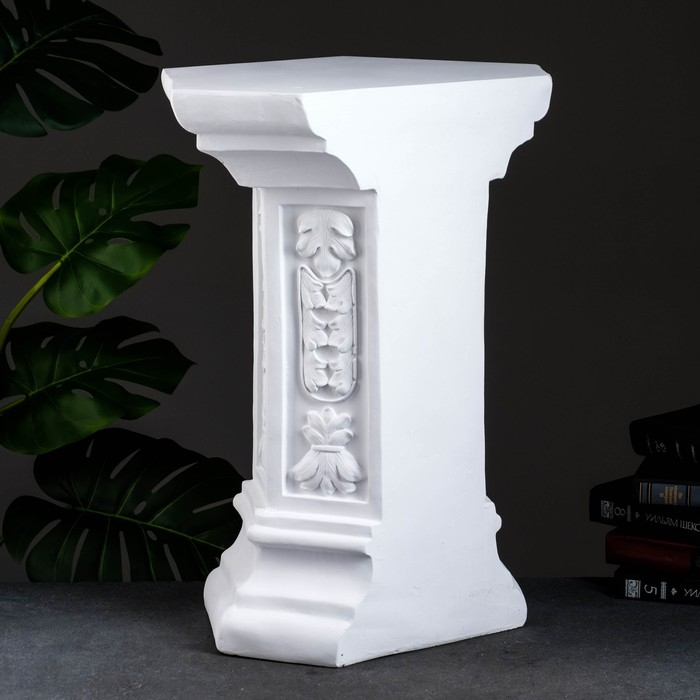 Колонна "Ромб" белая 55см