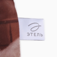 Новый год. Символ года. Змея. Чехол на подушку Этель &laquo;Влюбленная парочка&raquo; 40х40 см, велюр