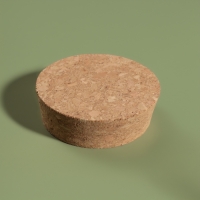 Органайзер для хранения ватных палочек, d 6,5 × 10 см, цвет прозрачный/коричневый Органайзер для хранения ватных палочек, d 6,5 × 10 см, цвет прозрачный/коричневый